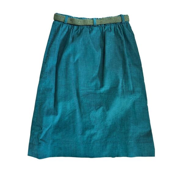 Vintage women’s 3 pc set blazer skirt pants emerald green corduroy Small - Picture 5 of 12